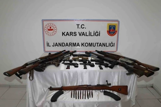 Kars’ta jandarmadan silah operasyonu
