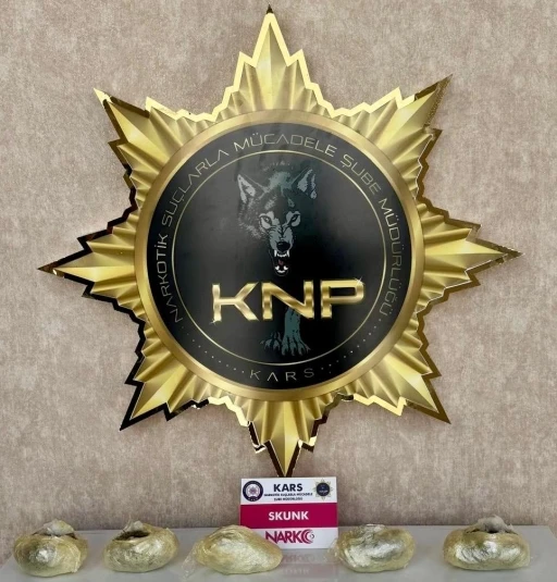 Kars’ta uyuşturucu ele geçildi
