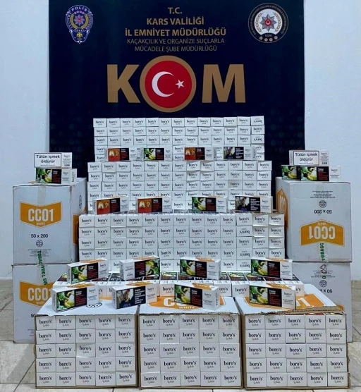 Kars ve Kağızman’da kaçakçılara operasyon

