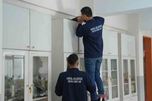 Kartal Belediyesi&rsquo;nden okul ve kamu binalarında deprem g&uuml;venliğini artıran &ouml;nleyici adım
