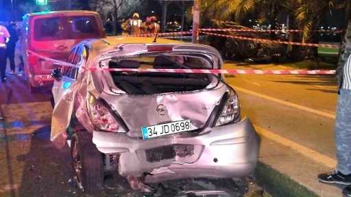 Kartal&rsquo;da aşırı hız faciaya neden oldu: 2 ağır yaralı
