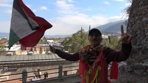 ’Kartal’ oldu, ’ayı’ oldu, ’arı’ oldu şimdi de Filistin’e böyle destek oldu
