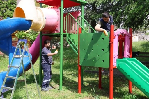 Kartepe&rsquo;de &ccedil;ocuk parkları yenileniyor
