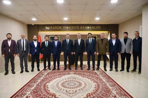 Kasapoğlu, Karab&uuml;k&rsquo;te bir dizi ziyaretlerde bulundu
