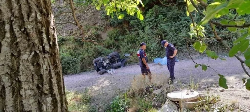 Kastamonu’da ATV devrildi: 1 ölü, 1 yaralı
