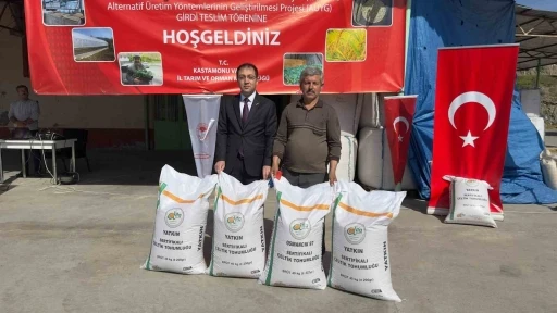 Kastamonu’da çeltik üreticilerine 52 ton tohum dağıtıldı
