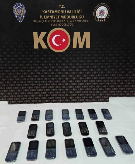 Kastamonu&rsquo;da ka&ccedil;ak telefon operasyonu: 1 g&ouml;zaltı
