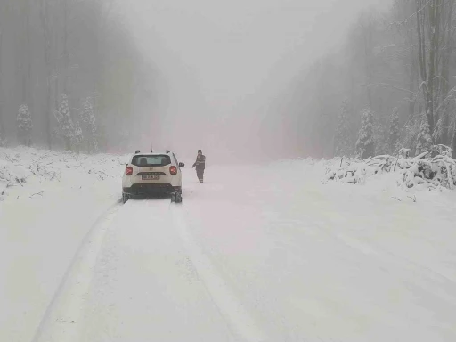 Kastamonu’da kar yağışı etkili oldu
