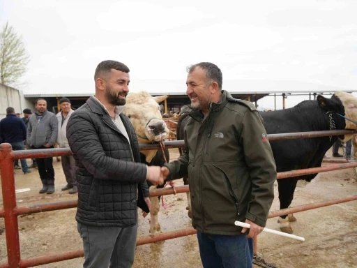 Kastamonu&rsquo;da Kurban Bayramı hareketliliği: 850 kilogramlık tosun 340 bin liraya alıcı buldu
