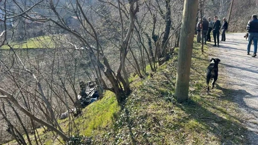 Kastamonu&rsquo;da "patpat" şarampole yuvarlandı: 2 yaralı
