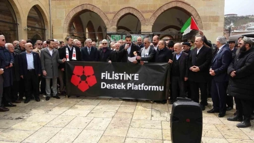 Kastamonu&rsquo;dan İsrail&rsquo;e tepki
