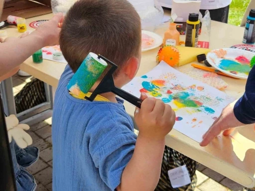 Kastamonu Üniversitesi’nde binden fazla minik çocuk doyasıya eğlendi
