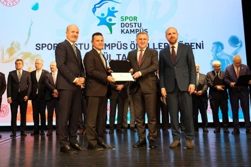 Kastamonu Üniversitesi’ne ’spor dostu kampüs’ unvanı

