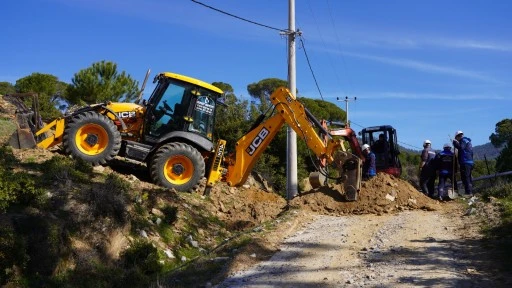 Kavaklıdere&rsquo;de İ&ccedil;me Suyu Hattı Yenilendi