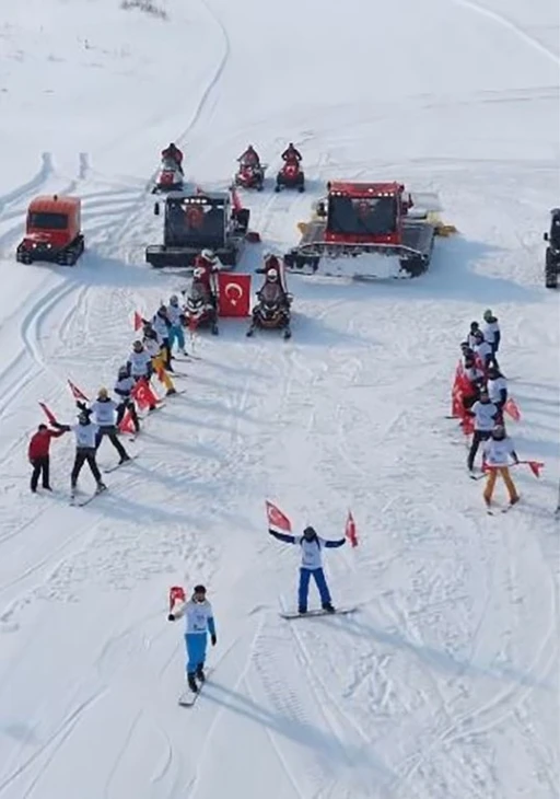 Kayak sezonu a&ccedil;ıldı, Vali kayak severleri davet etti
