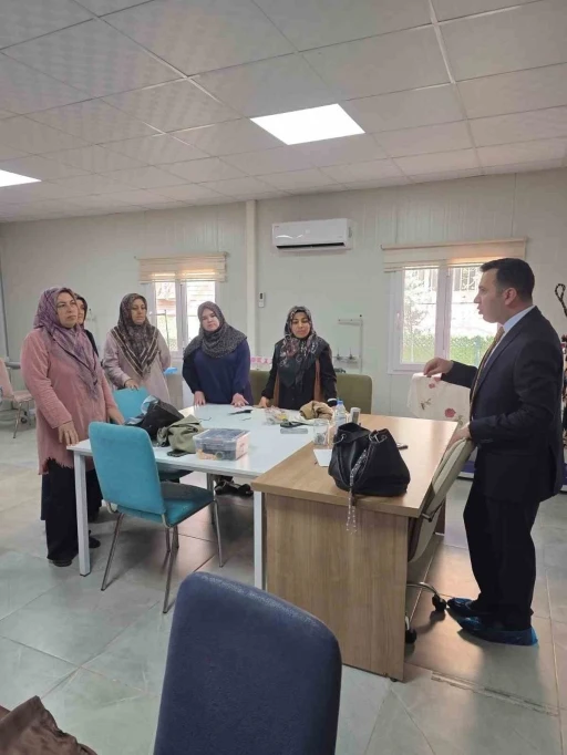Kaymakam Algın&rsquo;dan ADEM&rsquo;e ziyaret
