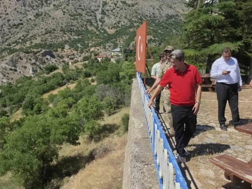Kaymakam Arıkan, Yeşilyayla ve Yeşilyama&ccedil; k&ouml;ylerinde incelemelerde bulundu
