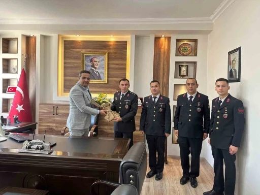 Kaymakam Dalak&rsquo;tan jandarmaya tebrik ve teşekk&uuml;r
