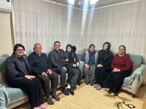 Kaymakam Dalak&rsquo;tan Kıbrıs Gazisine anlamlı ziyaret
