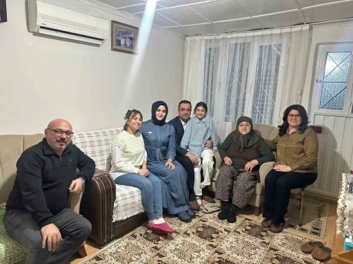 Kaymakam Dalak&rsquo;tan şehit annesine vefa
