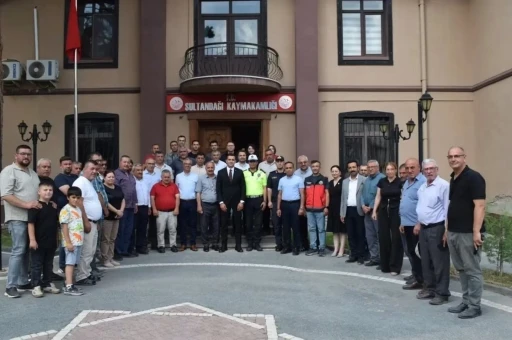 Kaymakam Demirci il&ccedil;eye veda etti
