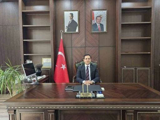 Kaymakam Erdem g&ouml;reve başladı

