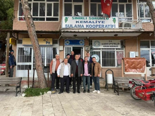 Kaymakam G&uuml;ng&ouml;r mahalle halkıyla buluştu

