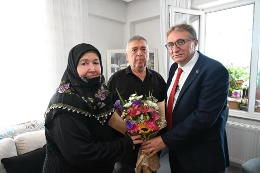 Kaymakam Helvacı&rsquo;dan gazi ve şehit ailesine ziyaret
