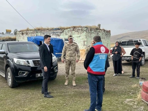 Kaymakam Kahraman’dan ev ziyareti
