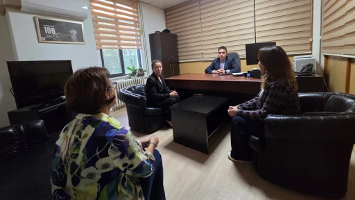 Kaymakam Kaya Aksaz Deniz Filoları Saymanlık Müdürlüğünü Ziyaret Etti