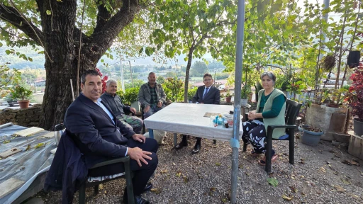 Kaymakam Kaya’dan Çamlı Mahallesi ziyareti