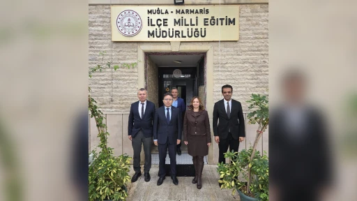 Kaymakam Kaya’dan İlçe Milli Eğitim Müdürlüğü’ne Ziyaret