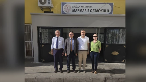 Kaymakam Kaya’dan Marmaris Ortaokulu’na ziyaret