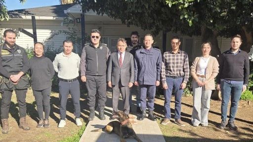 Kaymakam Kaya&rsquo;dan Narkotik Birimine Ziyaret