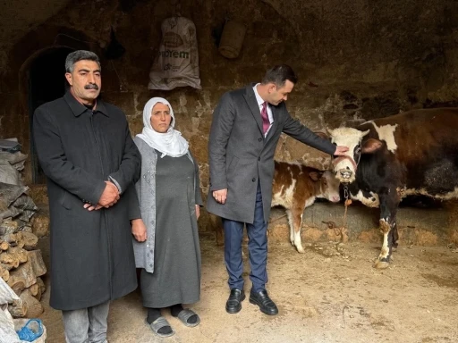 Kaymakam Kaya&rsquo;dan &uuml;retici anneye umut olan destek
