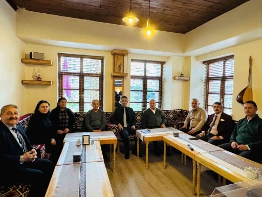 Kaymakam Kaya, gazetecileri ağırladı
