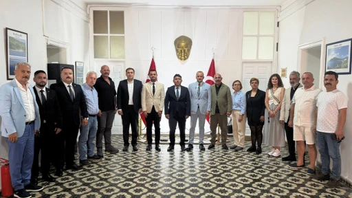 Kaymakam Kaya, MHP heyetini ağırladı