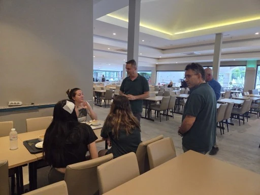 Kaymakam Kaya öğrenci yurdunda incelemelerde bulundu