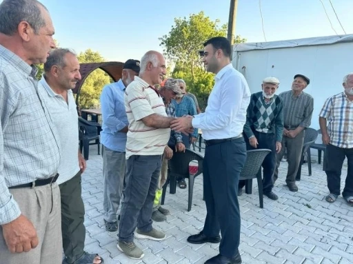 Kaymakam Kılı&ccedil;, yangın b&ouml;lgesinde incelemede bulundu
