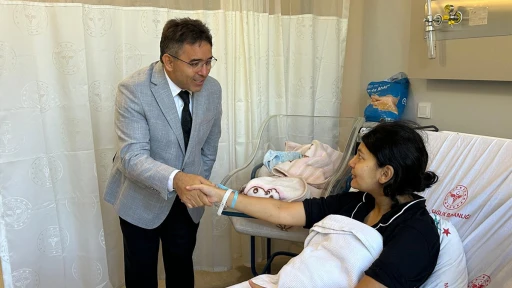 Kaymakam Nurullah Kaya’dan hastane ziyareti