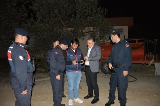 Kaymakam Odabaş’tan düzensiz göç ve göçmen kaçakçılığı denetimi
