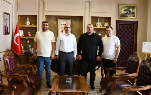 Kaymakam &Ouml;zdemir&rsquo;den amat&ouml;r spora sağlık ve g&uuml;venlik desteği
