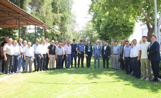 Kaymakam Polat için veda yemeği gerçekleştirildi
