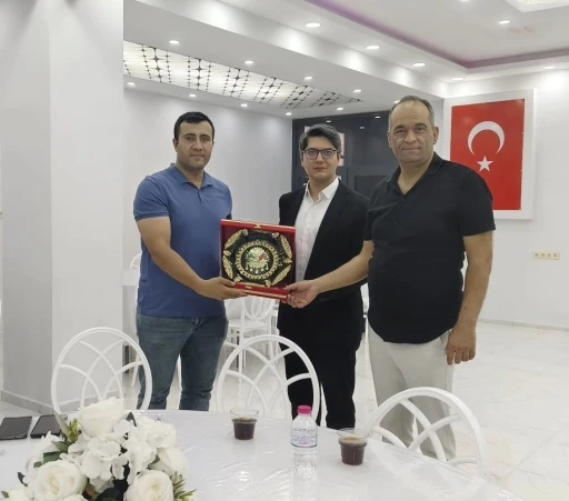 Kaymakam Serkan Kaya’ya veda yemeği düzenlendi

