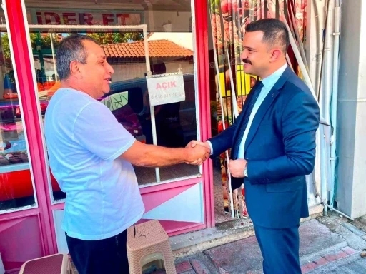 Kaymakam Titiz esnafla bir araya geldi
