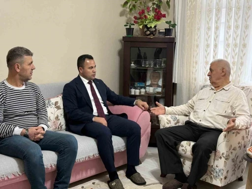 Kaymakam Uzan&rsquo;ın ilk ziyareti şehit ailesi oldu
