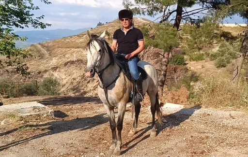 Kaymakamın atı köylünün gönlünü şaha kaldırdı
