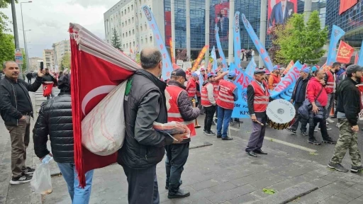 Kayseri’de 1 Mayıs coşkusu

