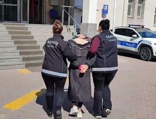 Kayseri&rsquo;de 15 yıl kesinleşmiş hapis cezası bulunan kadın yakalandı
