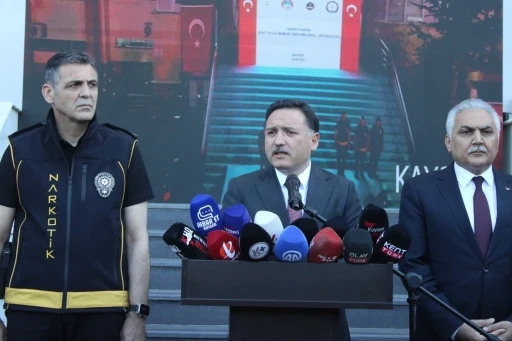 Kayseri&rsquo;de Cumhuriyet tarihinin en b&uuml;y&uuml;k uyuşturucu operasyonu ger&ccedil;ekleştirildi

